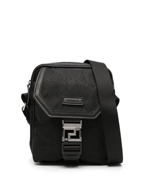 versace men's crossbody bag|Versace collection shoulder bag.